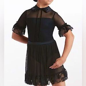 Weissman dance costume Wednesday Addams black Every Breath You Take 12504 - MC